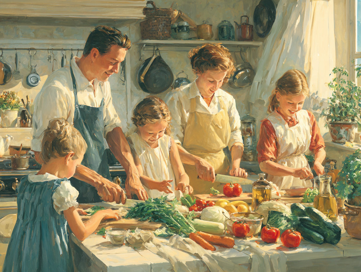 Muvozanatli va rangli taomlar